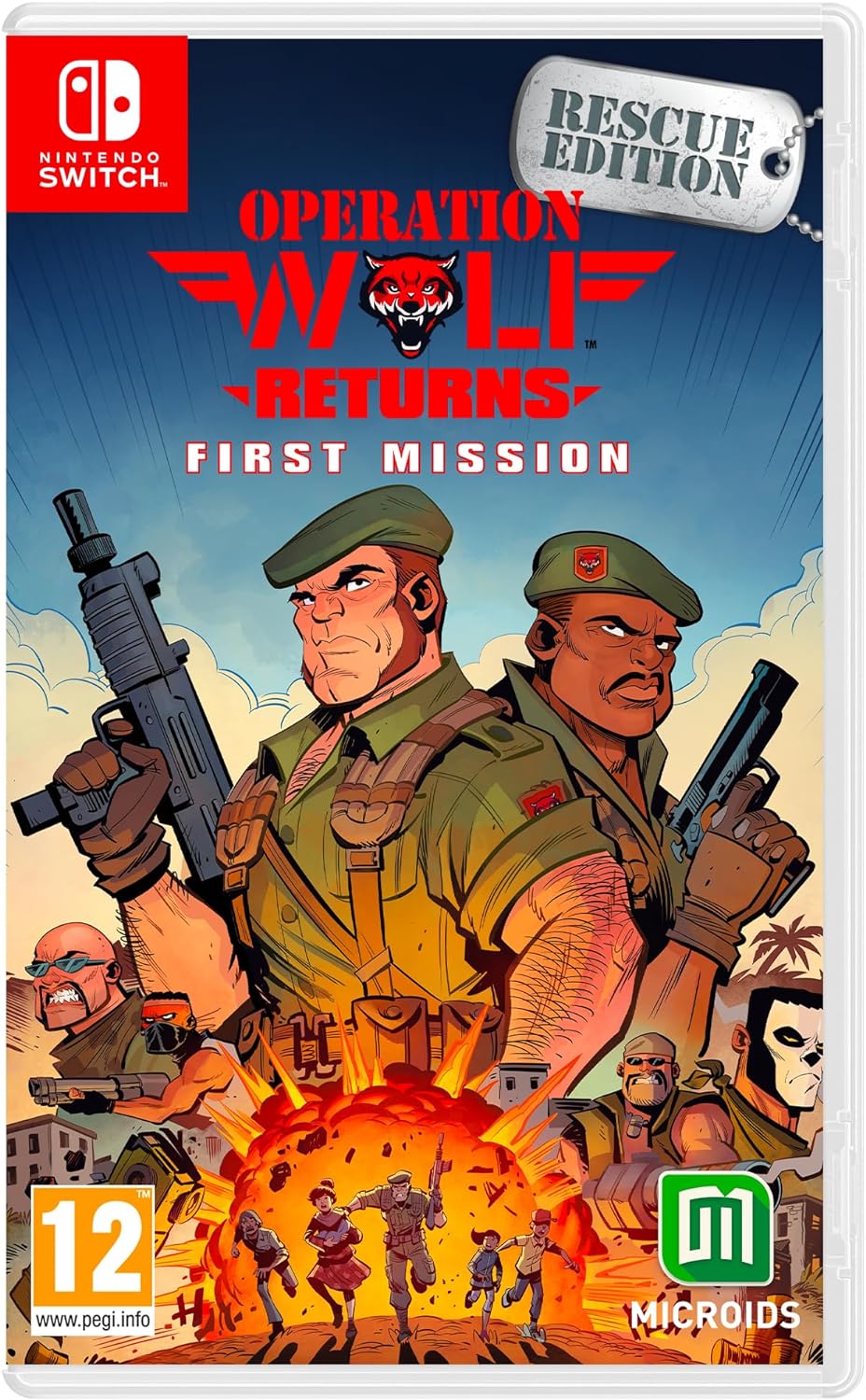 Operation Wolf Returns: First Mission - Day 1 Edition (Nintendo Switch)