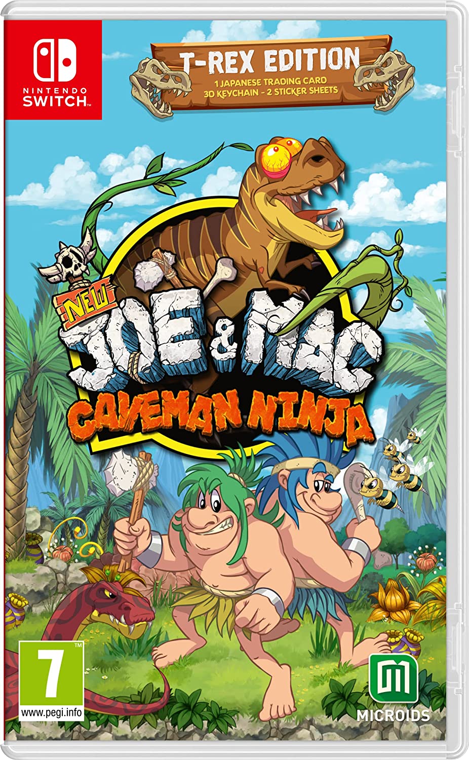 New Joe & Mac: Caveman Ninja - T-Rex Edition (Nintendo Switch)