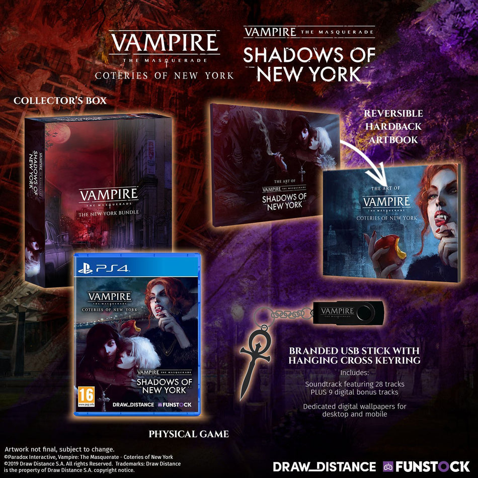 Vampire The Masquerade: The New York Bundle - Collector's Edition (PS4)