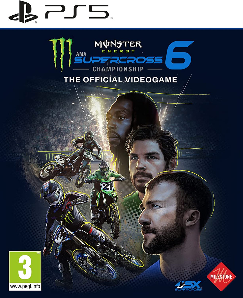 Monster Energy Supercross 6 - The Official Videogame (PS5)