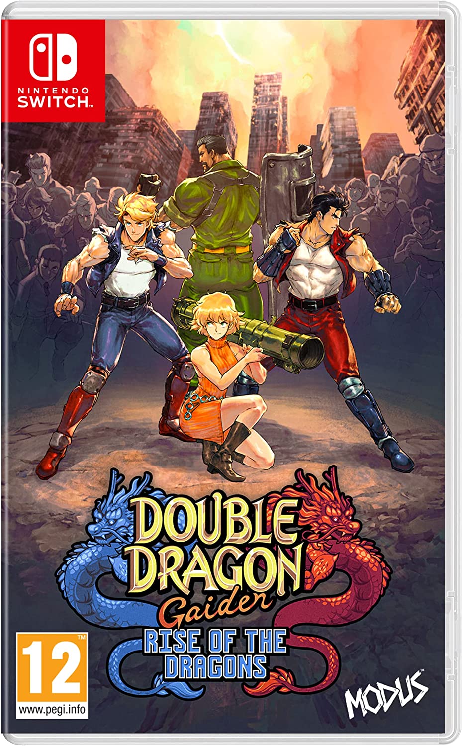 Double Dragon Gaiden Rise Of The Dragons Nintendo Switch