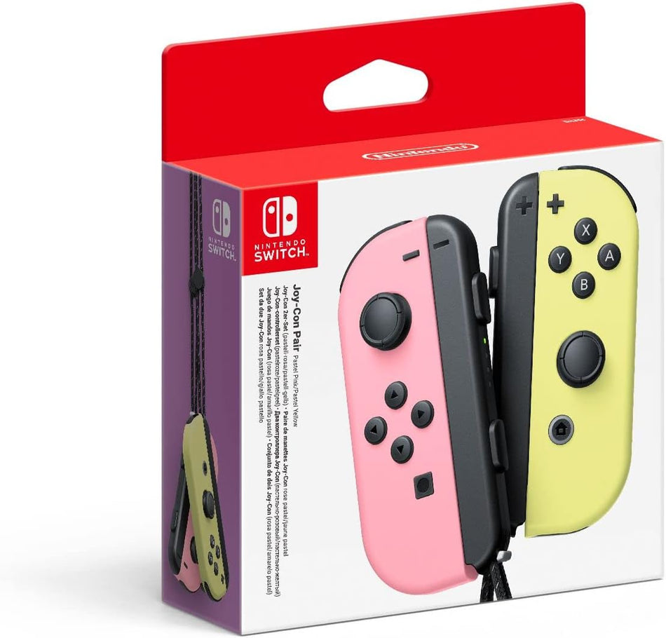 Joy-Con Pair (Pastal Pink/Pastal Yellow) (Nintendo Switch)