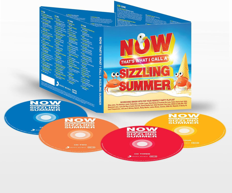 NOW That’s What I Call A Sizzling Summer (Music CD)
