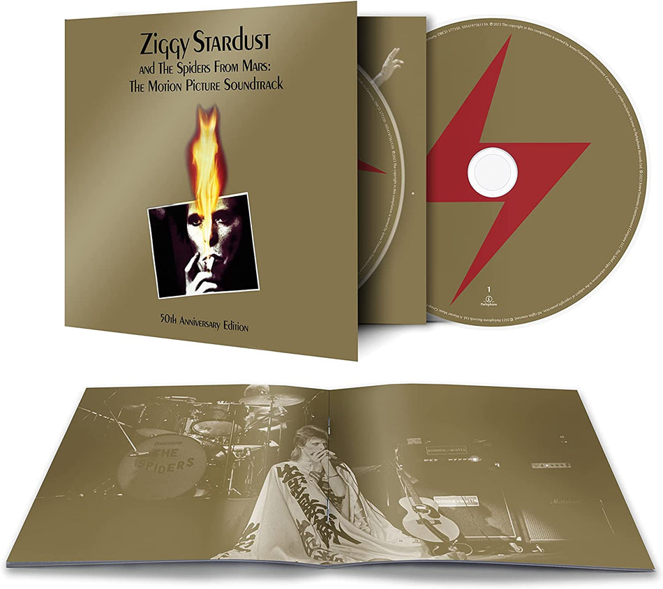 David Bowie - Ziggy Stardust and the Spiders From Mars: The Motion Picture Soundtrack (50th Anniversary Edition) (Music CD)