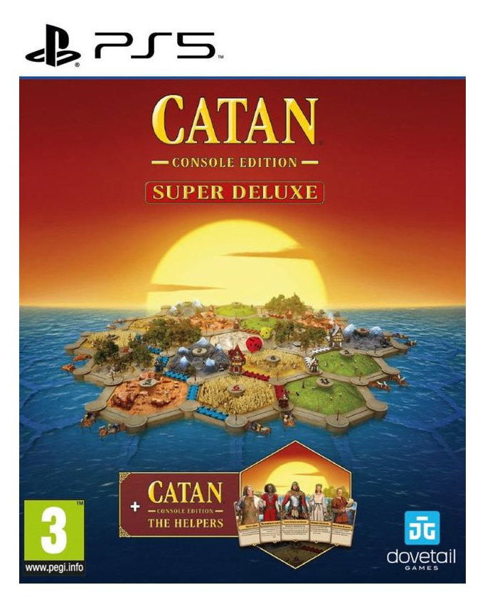 Click to view product details and reviews for Catan Super Deluxe Console Edition Ps5.