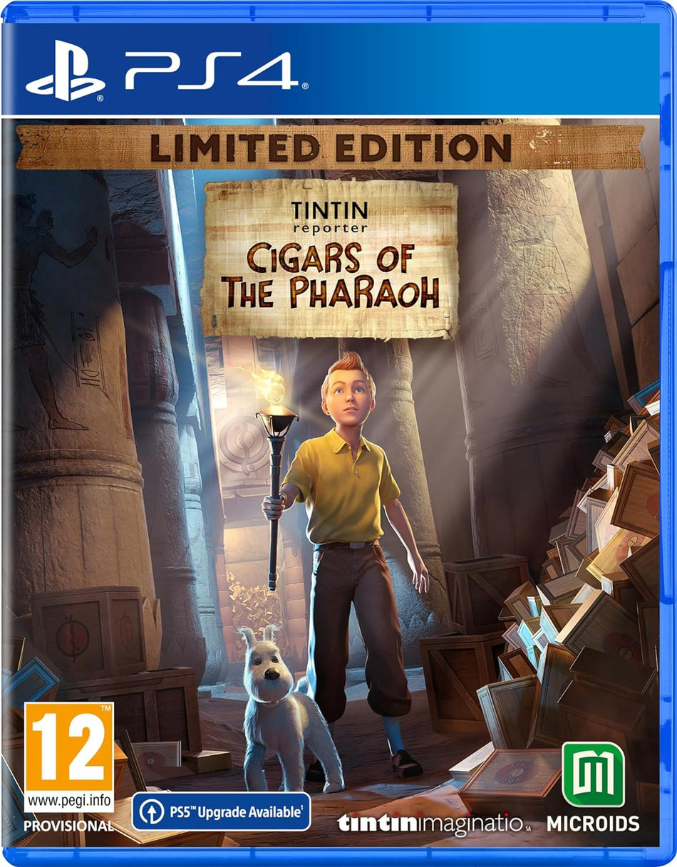 Tintin Reporter: Cigars of the Pharaoh - Limited Edition (PS4)