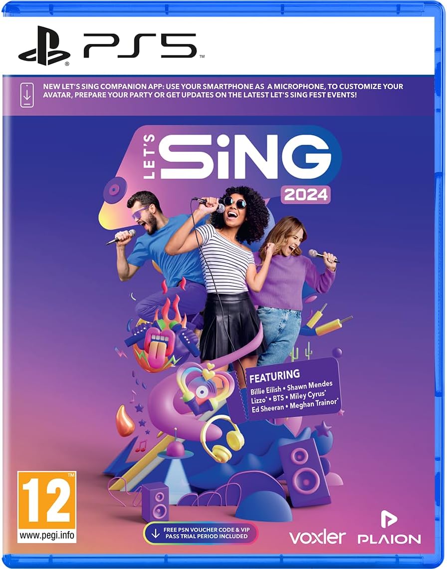 Let's Sing 2024 – Standard Game (PS5)