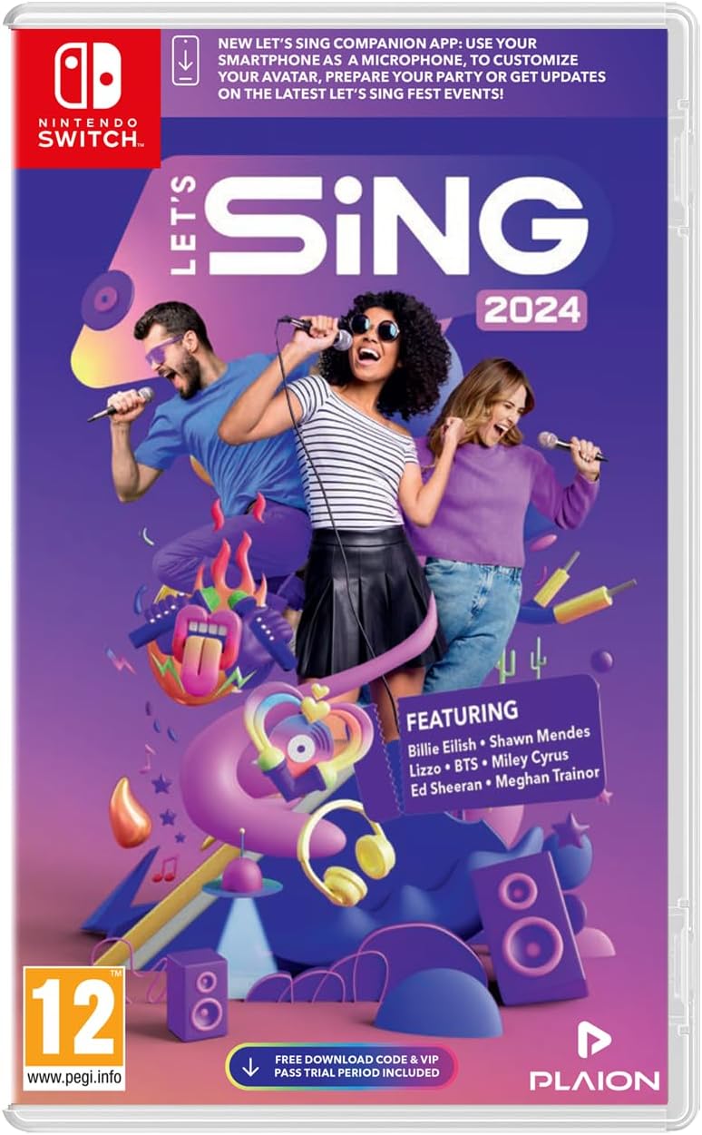 Let's Sing 2024 – Standard Game (Switch)