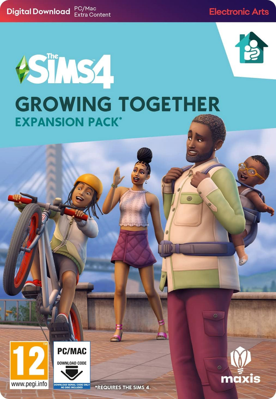 The Sims 4 Growing Together Expansion Pack (EP13) | Code In A box | PC/Mac Code EA App - Origin