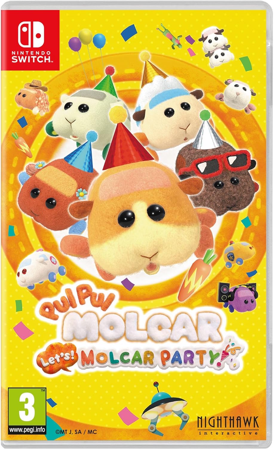 Pui Pui Molcar Let's! Molcar Party (Nintendo Switch)