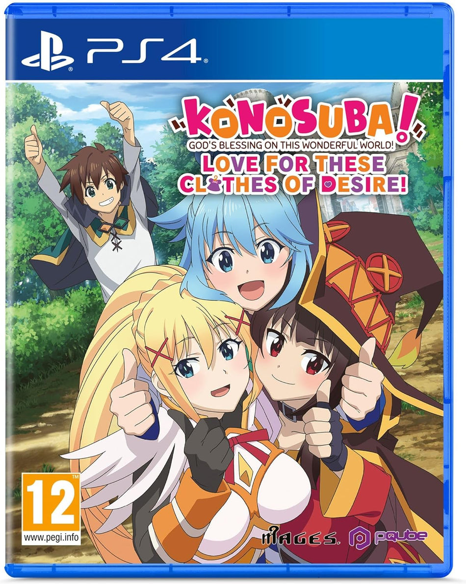 KonoSuba: God's Blessing on this Wonderful World! Love For These Clothes Of Desire! (PS4)