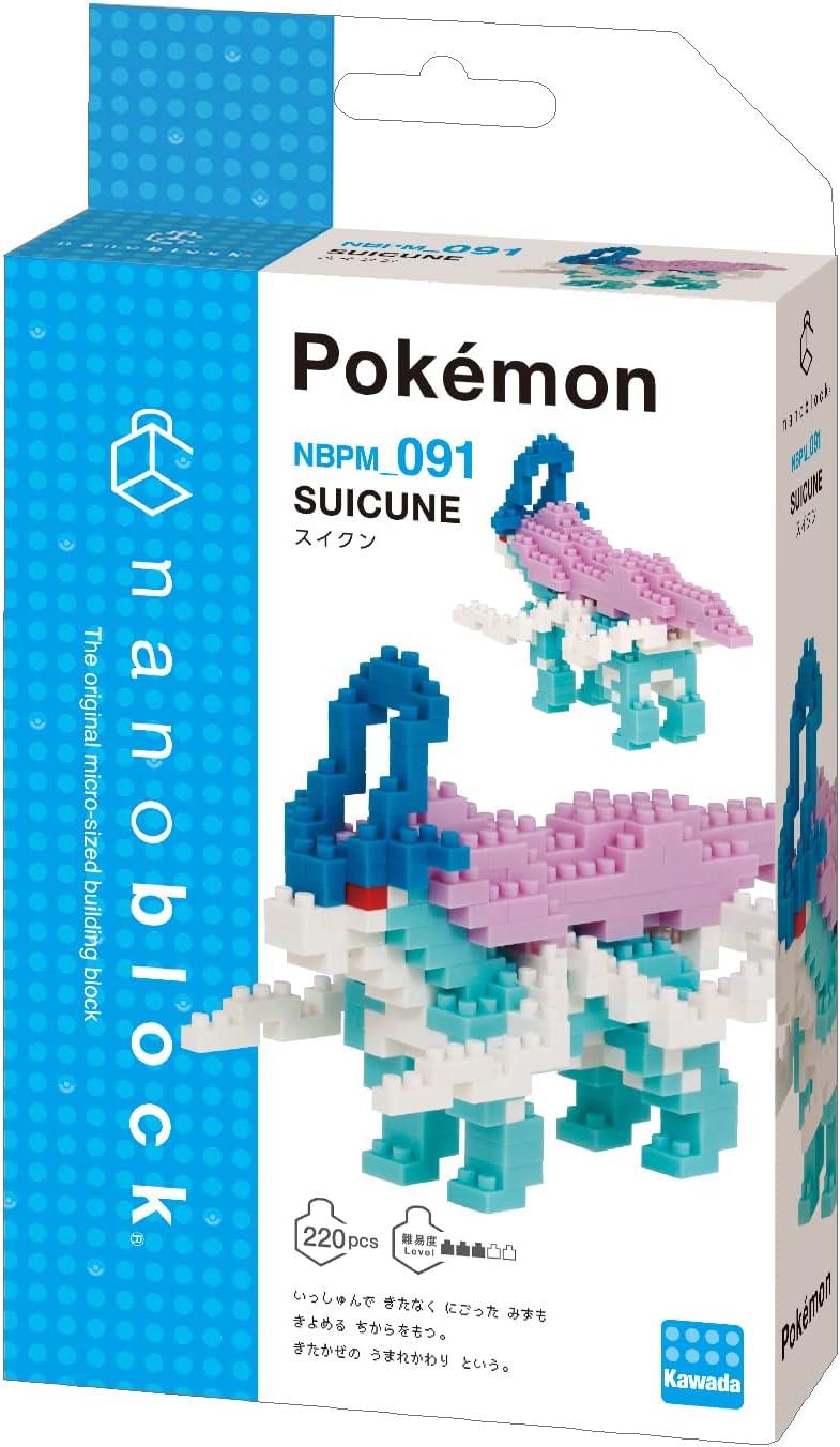 nanoblock Pokemon SUICUNE