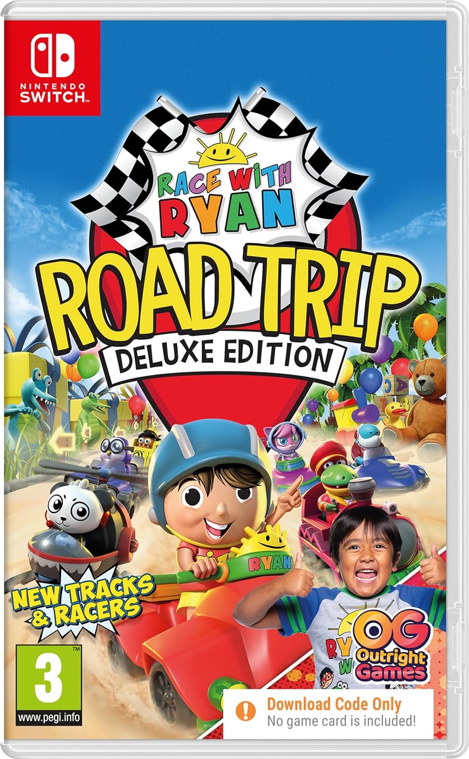 Race With Ryan Road Trip Deluxe Edition (Code in Box) - Switch