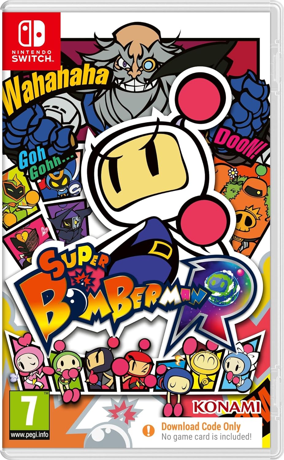 Super Bomberman R [Code In A Box] (Switch)