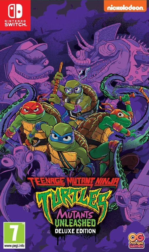 Teenage Mutant Ninja Turtles Mutants Unleashed Deluxe Edition Nintendo Swtich