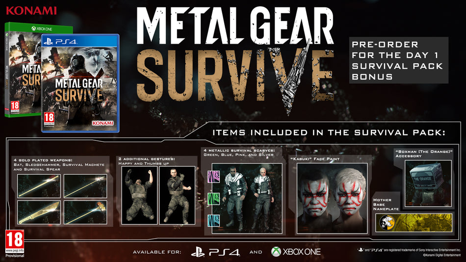 Metal Gear: Survive (PS4)