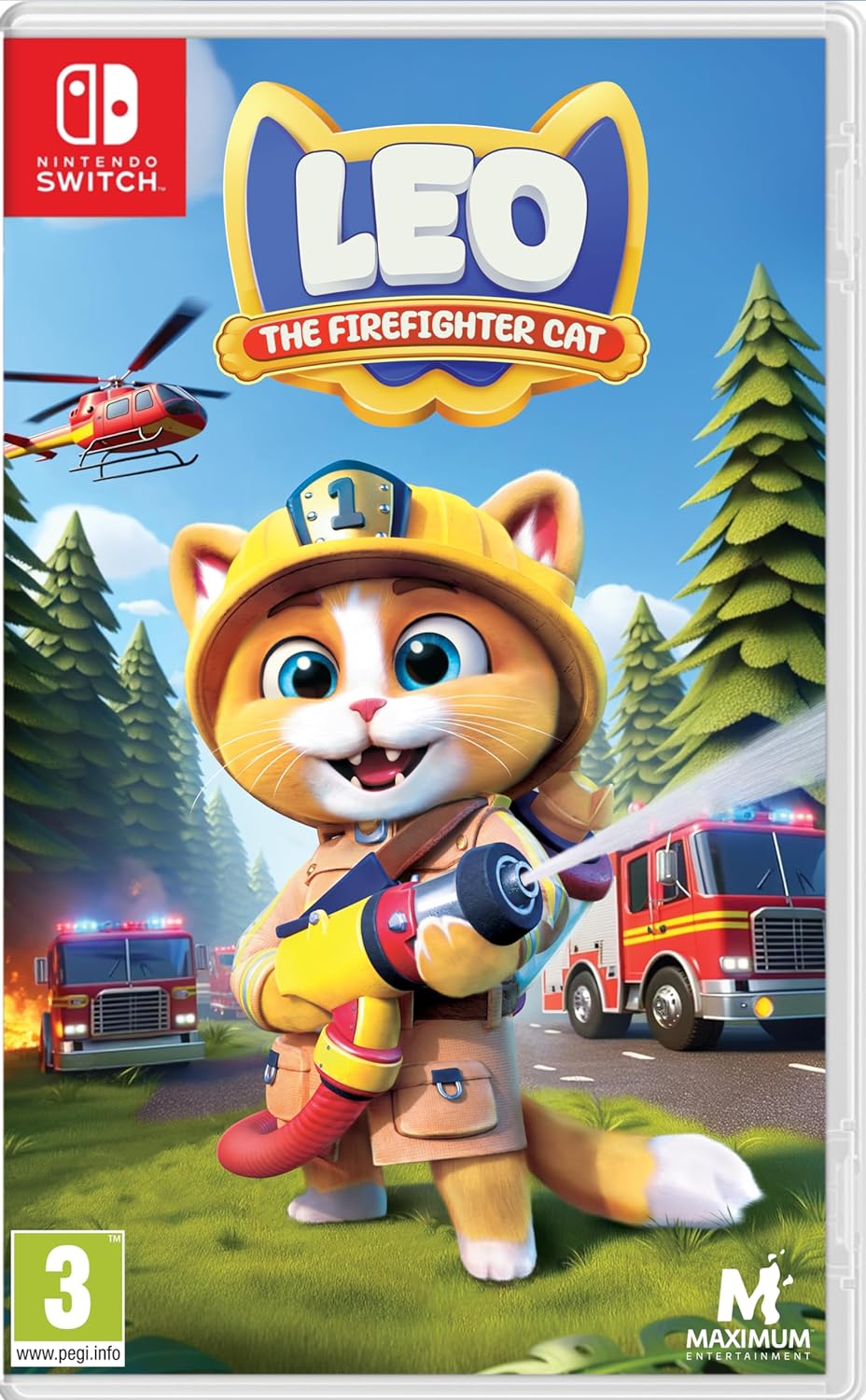 Leo the Fire Fighter Cat (Switch)