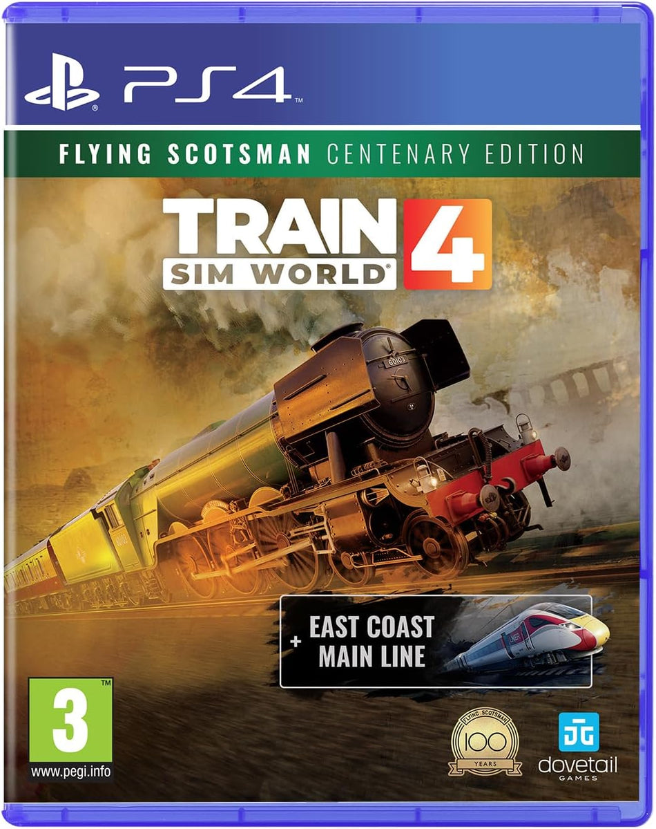 Train Sim World 4 Centenary Edition (includes Flying Scotsman) (PS4)