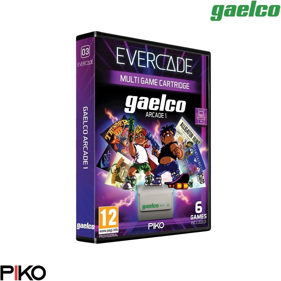 Evercade Gaelco (Piko) Arcade 1 Cartridge 03