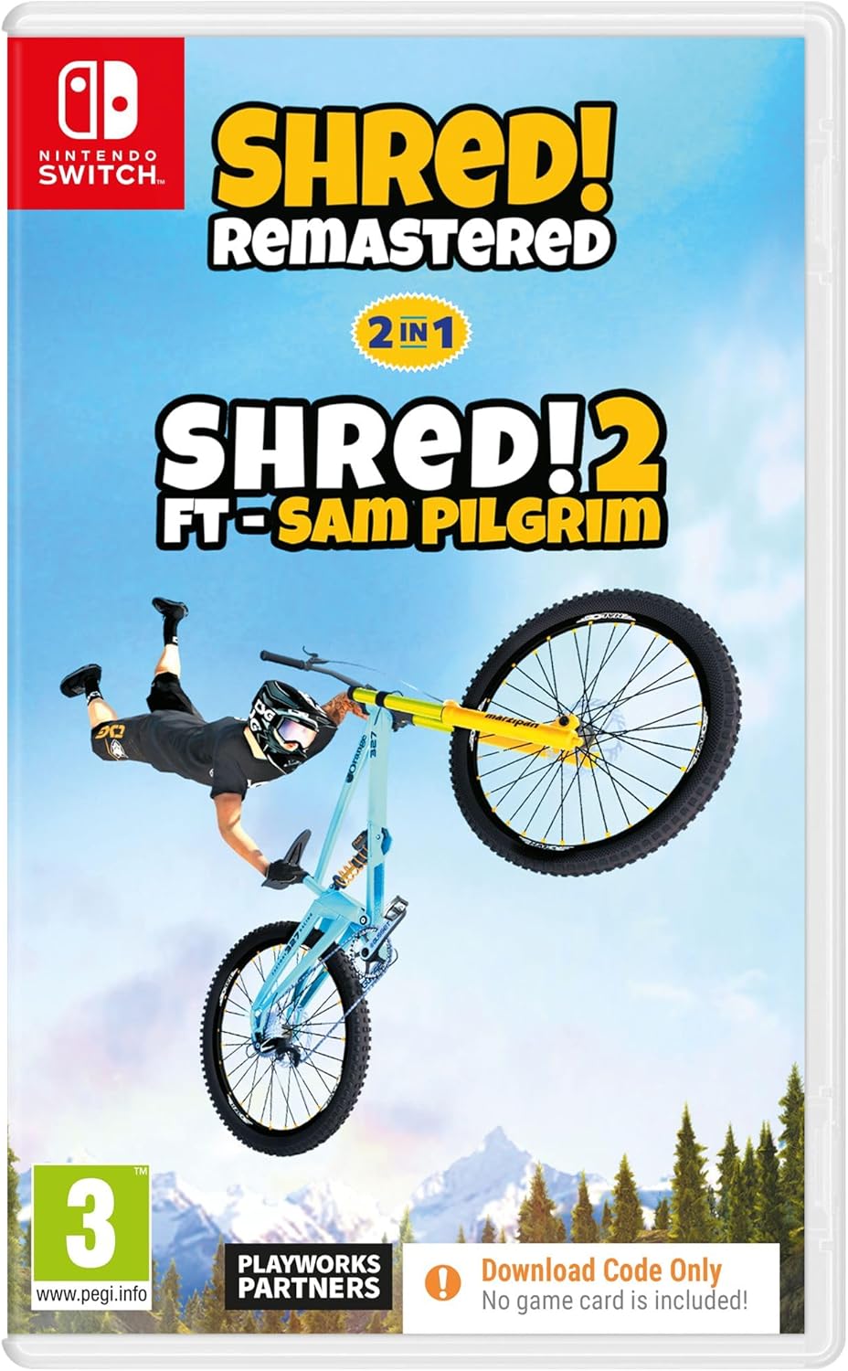 Shred 2 in 1 Game (Code in Box) (Nintendo Switch)