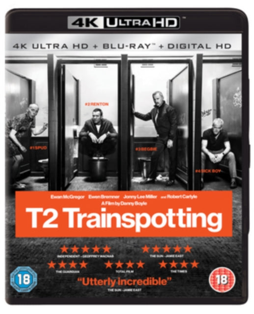 T2 Trainspotting [Blu-ray / 4K Ultra HD + Blu-ray + Digital HD]