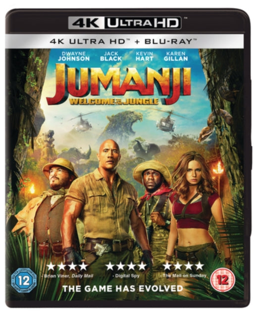 Jumanji: Welcome to the Jungle [Blu-ray / 4K Ultra HD + Blu-ray]