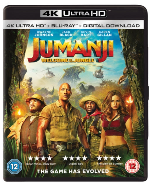 Jumanji: Welcome to the Jungle [Blu-ray / 4K Ultra HD + Blu-ray]