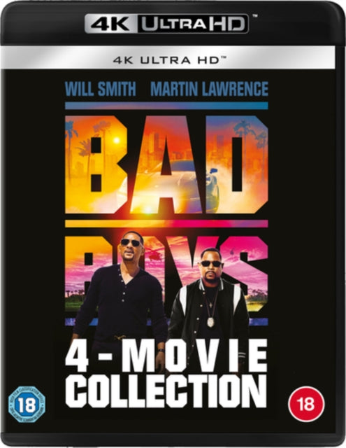 Bad Boys: 4-movie Collection [Blu-ray / 4K Ultra HD (Box Set)]
