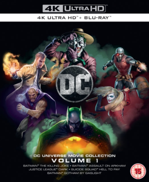 DC Animated Film Collection: Volume 1 [Blu-ray / 4K Ultra HD + Blu-ray (Boxset)]