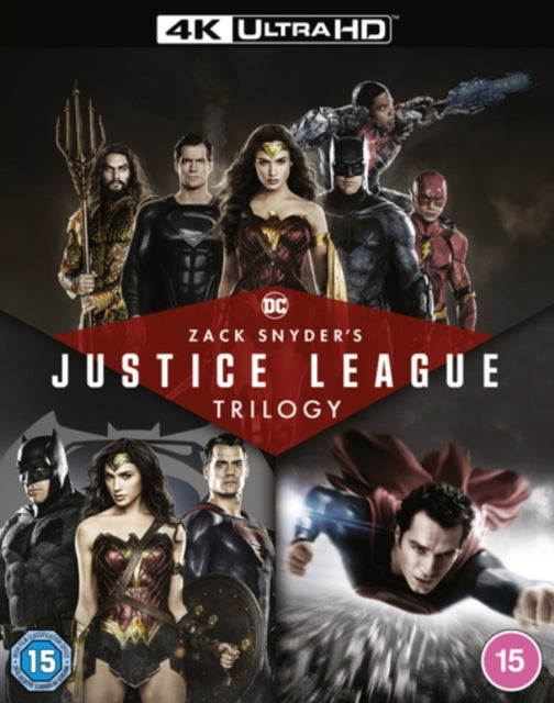 Zack Snyder's Justice League Trilogy [Blu-ray / 4K Ultra HD Boxset]