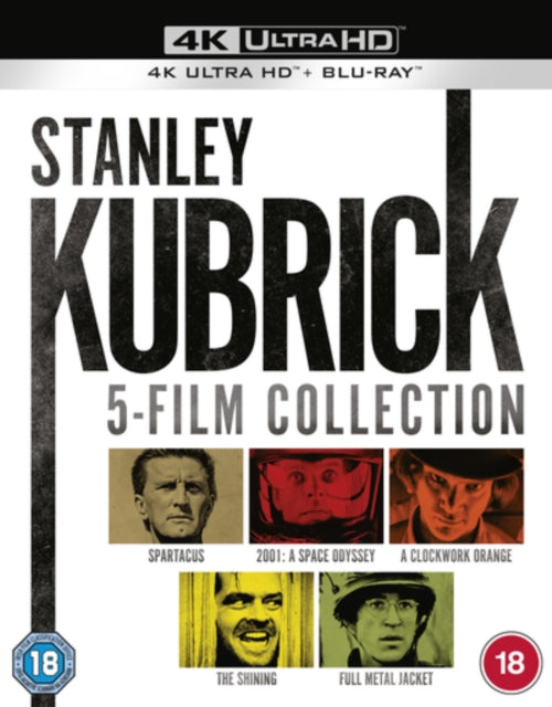 Stanley Kubrick: 5-film Collection [Blu-ray / 4K Ultra HD + Blu-ray (Boxset)]