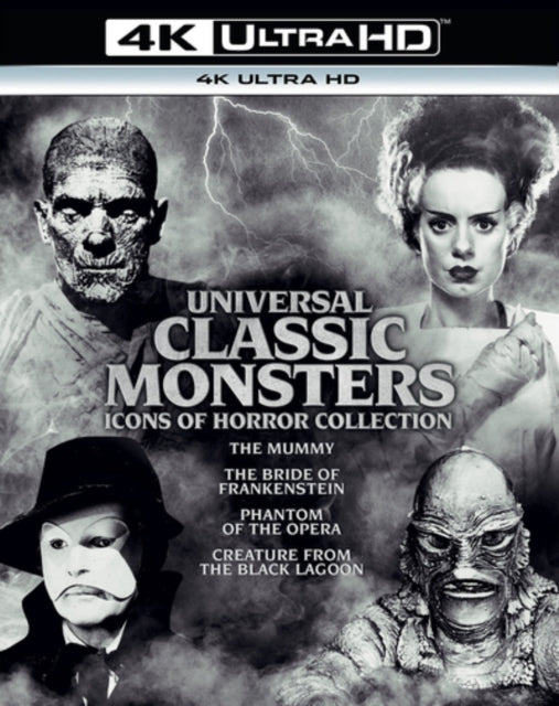 Universal Classic Monsters: Icons of Horror Collection - Vol. 2 [Blu-ray / 4K Ultra HD Boxset]