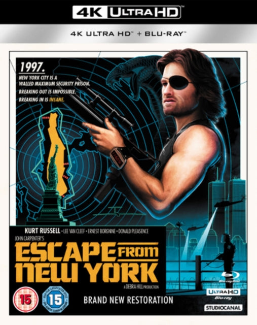 Escape from New York [Blu-ray / 4K Ultra HD + Blu-ray (Boxset)]