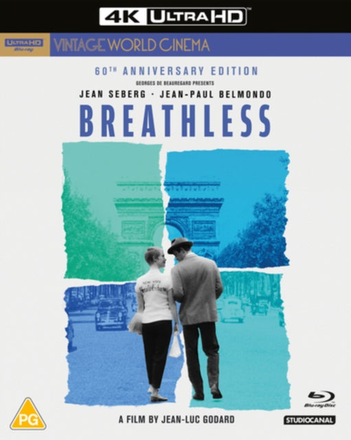 Click to view product details and reviews for Breathless blu ray 4k ultra hd blu ray 60th anniversary.