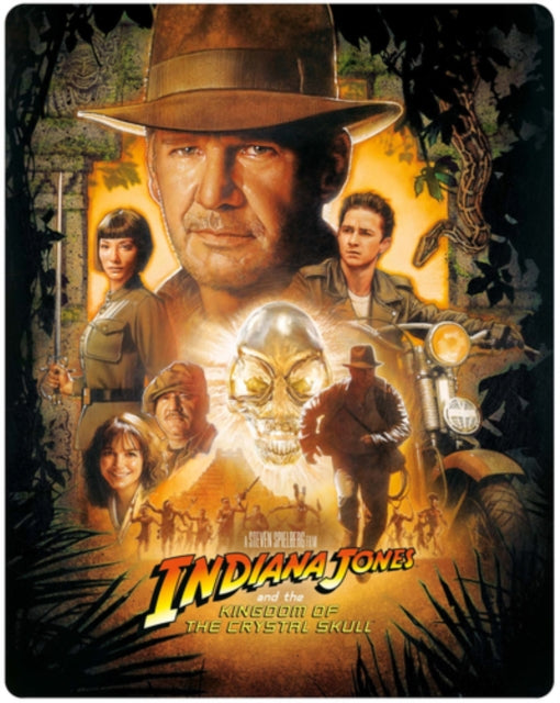 Indiana Jones and the Kingdom of the Crystal Skull [Blu-ray / 4K Ultra HD + Blu-ray (Steelbook)]