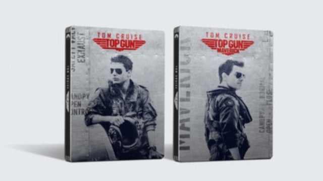 Top Gun/Top Gun: Maverick [Blu-ray / 4K Ultra HD + Blu-ray Steelbook Box Set (Gift Set)]