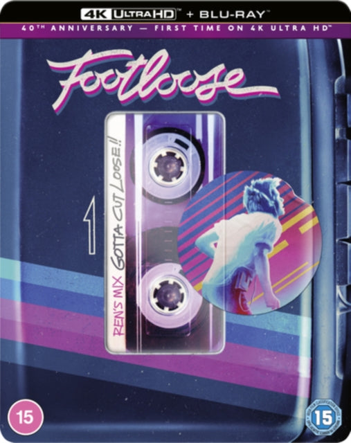 Footloose [Blu-ray / 4K Ultra HD + Blu-ray (40th Anniversary Steelbook)]