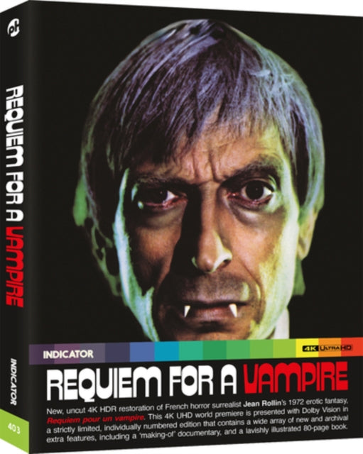 Requiem for a Vampire [Blu-ray / 4K Ultra HD (Restored Limited Edition with Book)]