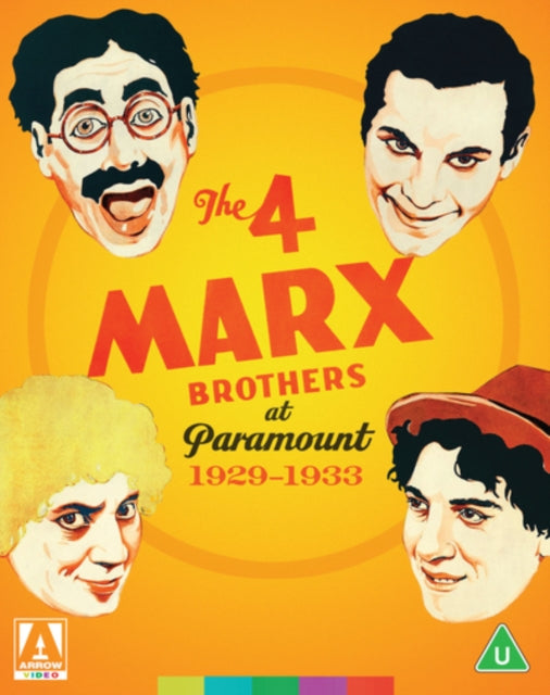 The 4 Marx Brothers at Paramount: 1929-1933 [Blu-ray / Box Set]