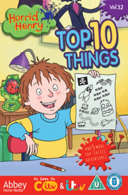 Click to view product details and reviews for Horrid henry top ten things dvd.