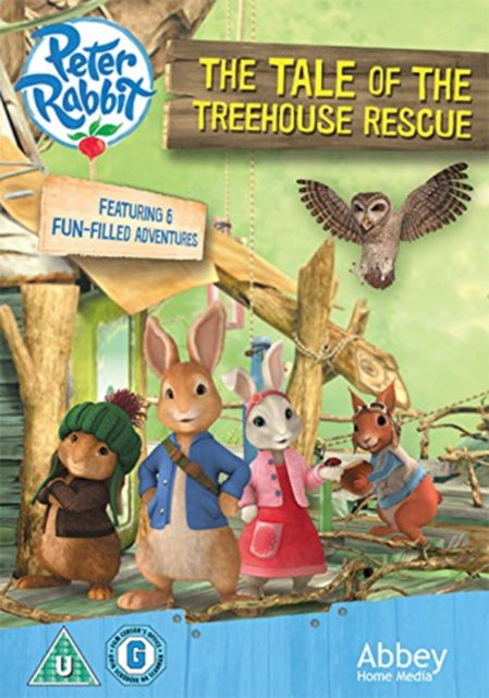 Peter rabbit the tale of the treehouse rescue dvd