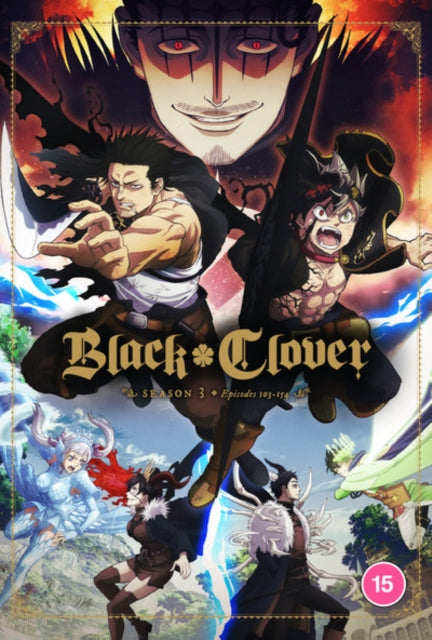 Click to view product details and reviews for Black clover complete season three dvd box set.