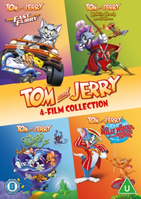 Tom and Jerry: 4-film Collection [DVD / Box Set]