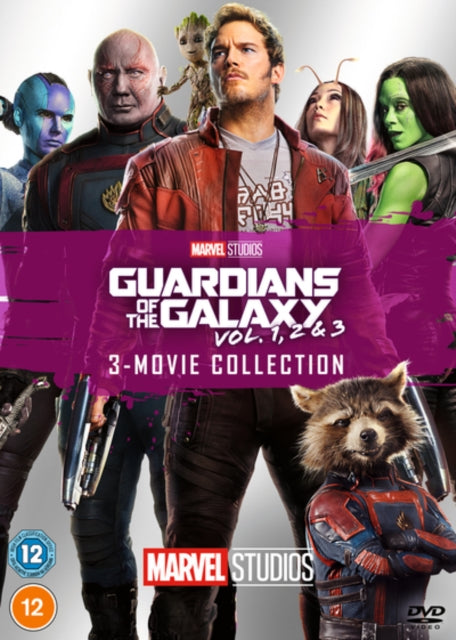 Guardians of the Galaxy: Vol. 1, 2 & 3 - 3 Movie Collection [DVD / Box Set]