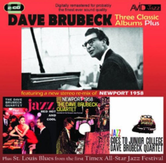 Dave Brubeck - Jazz Red Hot and Cool/Newport 1958/Jazz Goes to Junior College [CD / Album]