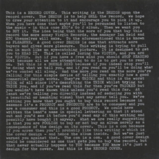 XTC - Go 2 [CD / Album]