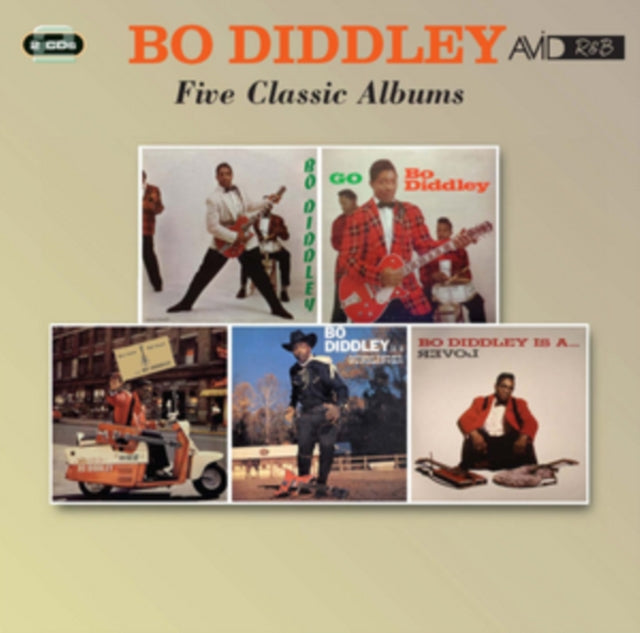 Bo Diddley - Five Classic Albums [CD / Album]