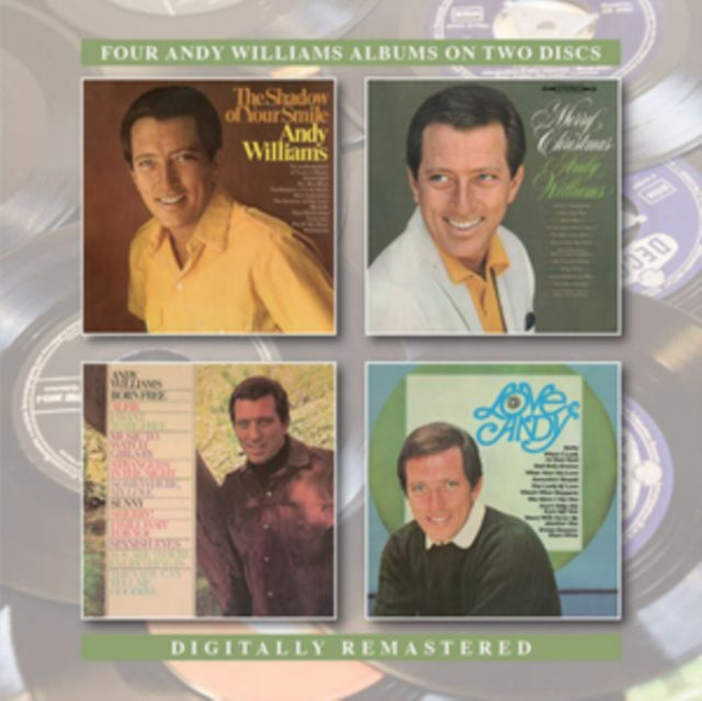 Andy Williams - The Shadow of Your Smile/Merry Christmas/Born Free/Love, Andy [CD / Album]