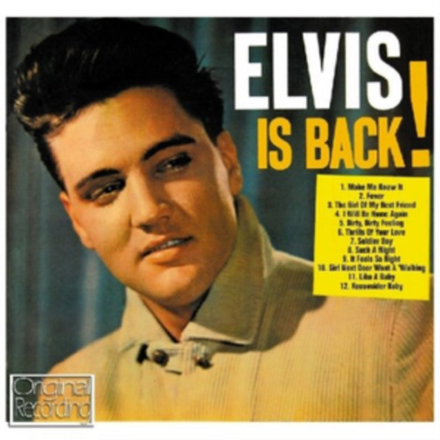 Elvis Presley - Elvis Is Back! [CD / Album]