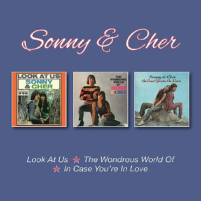 Sonny & Cher - Look at Us/The Wondrous World Of/In Case You're in Love [CD / Album]